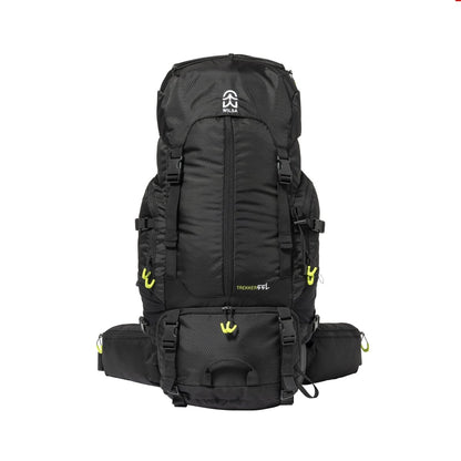 Sac à Dos Trekker 55 litres noir | Wilsa Outdoor - Survia outdoors