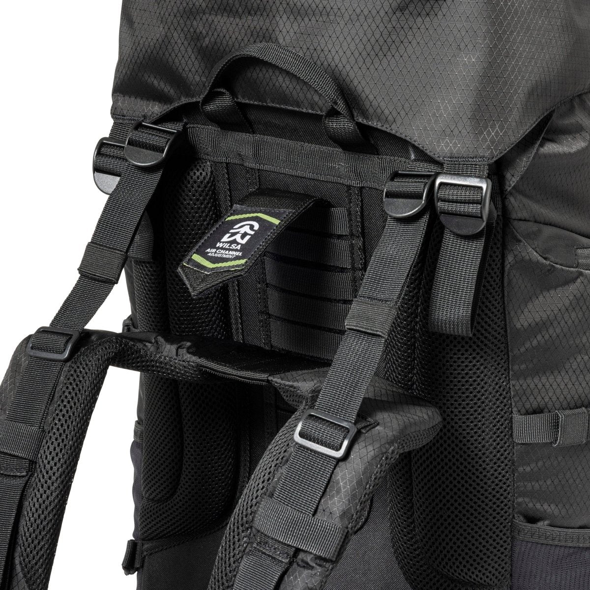 Sac à Dos Trekker 55 litres noir | Wilsa Outdoor - Survia outdoors