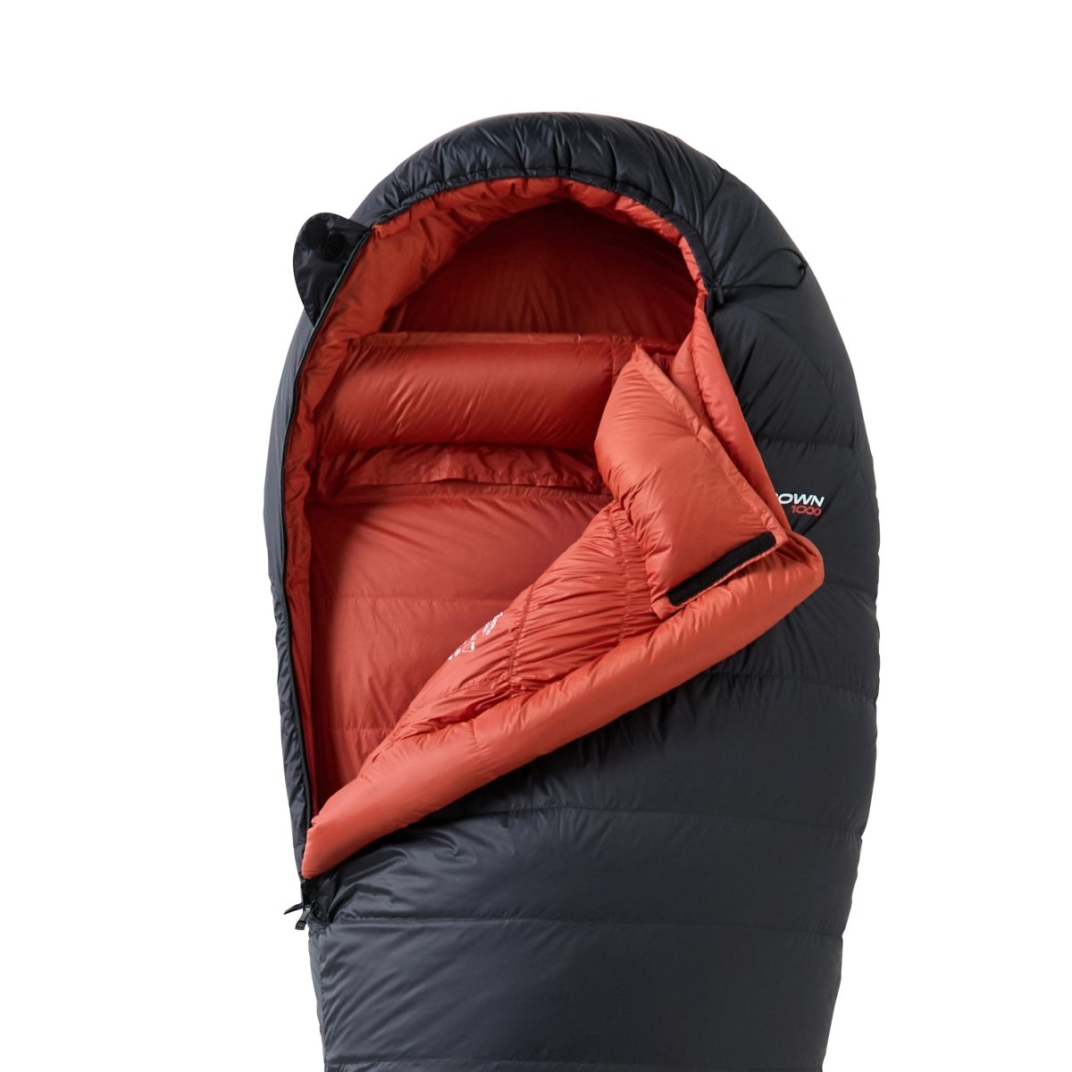 Sac de Couchage Duvet Down 1000 Noir | Wilsa Outdoor - Survia outdoors