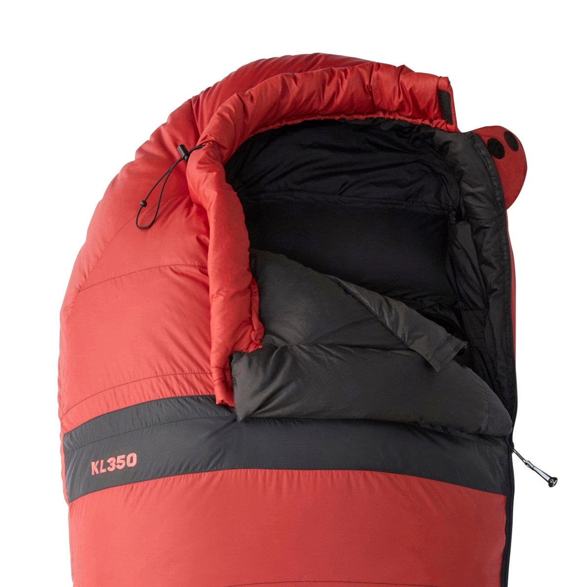 Sac de Couchage Duvet KL 350 Rouge | Wilsa Outdoor - Survia outdoors