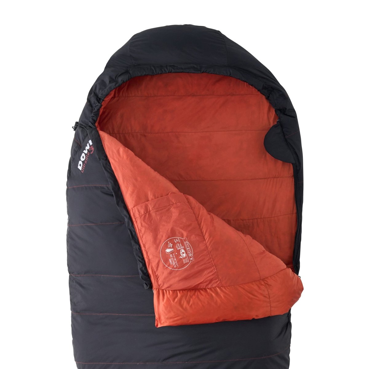 Sac de Couchage Duvet Ultralite Down 300 Noir | Wilsa Outdoor - Survia outdoors