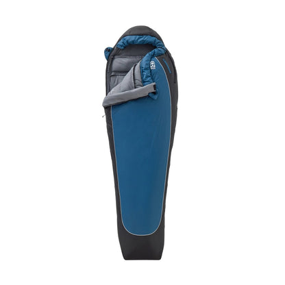 Sac de Couchage Expédition Explorer Regular Noir/Bleu | Wilsa Outdoor - Survia outdoors