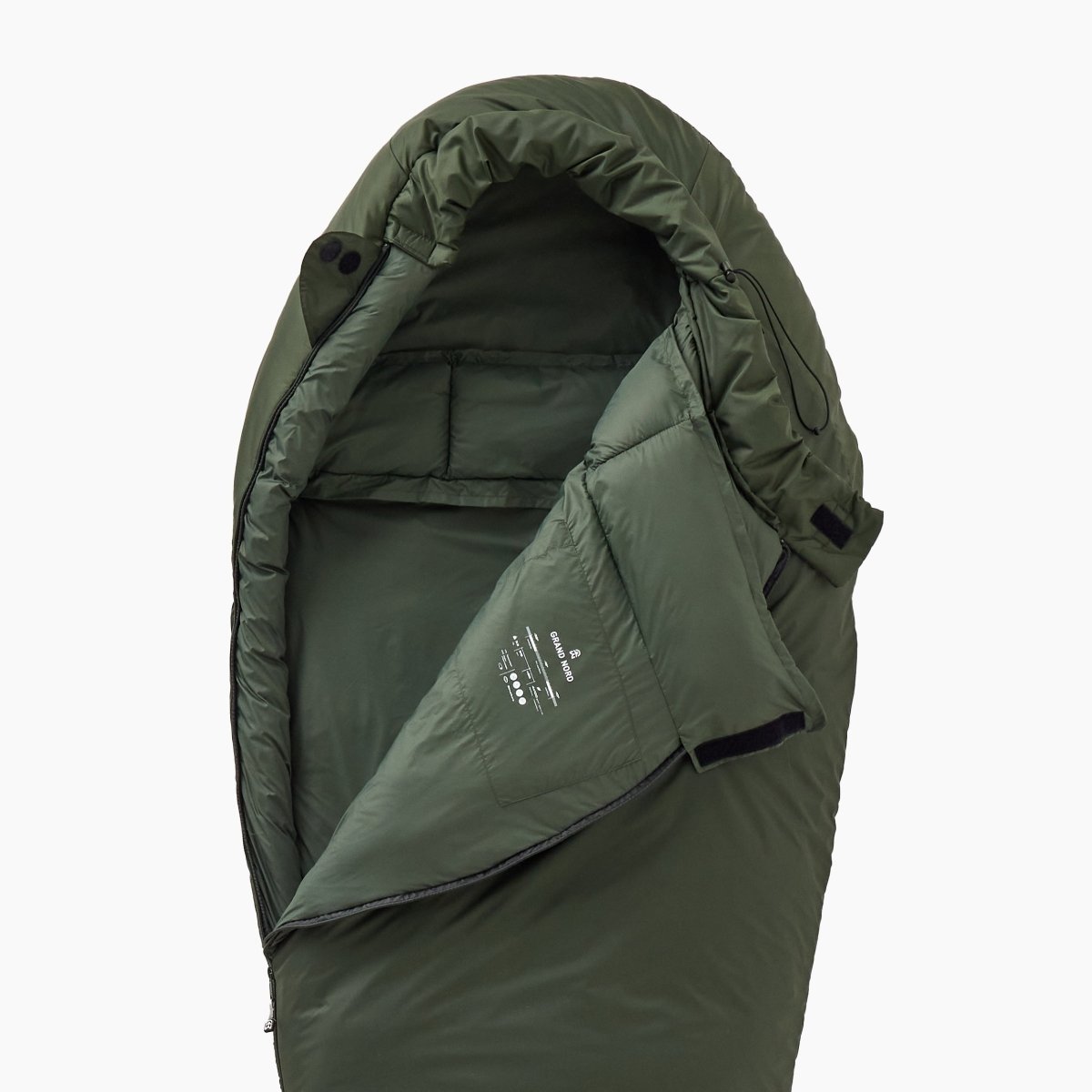 Sac de Couchage Expédition Grand Nord Kaki | Wilsa Outdoor - Survia outdoors