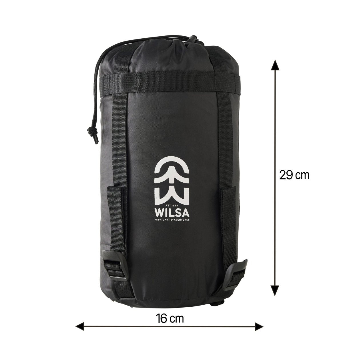 Sac de Couchage Light Oxygène Kaki | Wilsa Outdoor - Survia outdoors