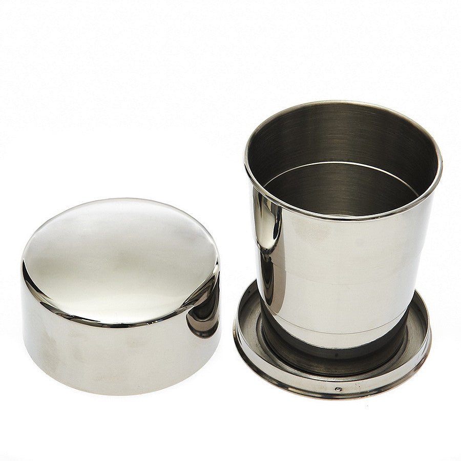 Tasse inox pliable Fosco 311055 | Mini tasse randonnée Bushcraft - Survia outdoors