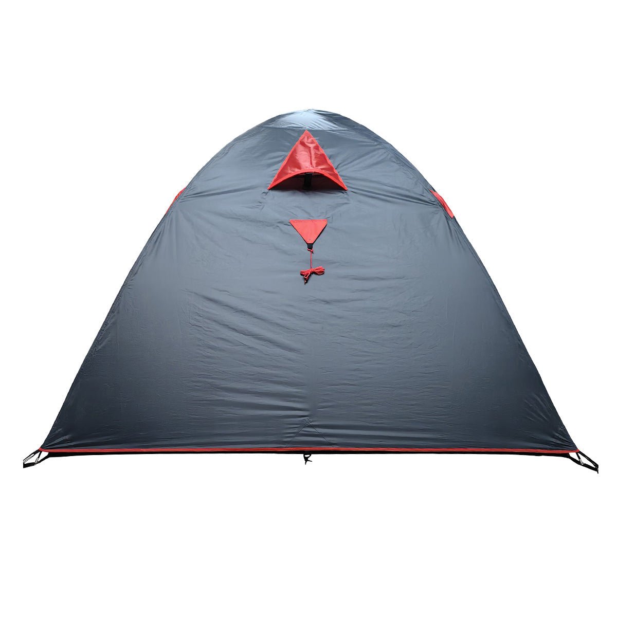 Tente Dôme Corte 3 Places Gris/Rouge | Wilsa Outdoor - Survia outdoors